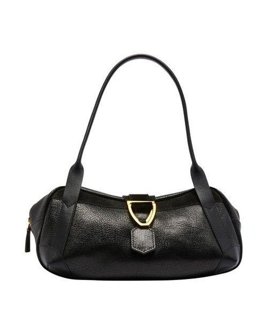 MANU Atelier Black Caique Shoulder Bag