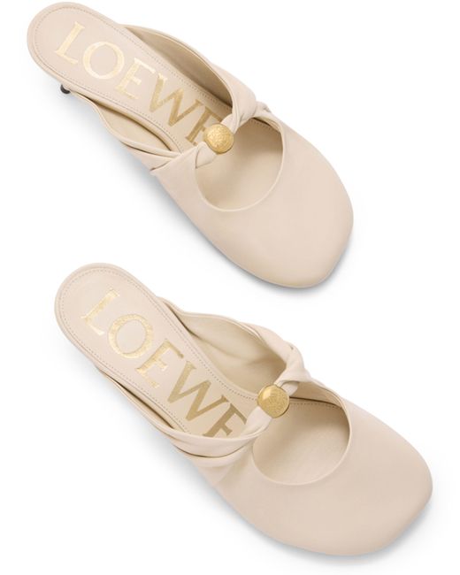 Loewe Natural Pebble Mules