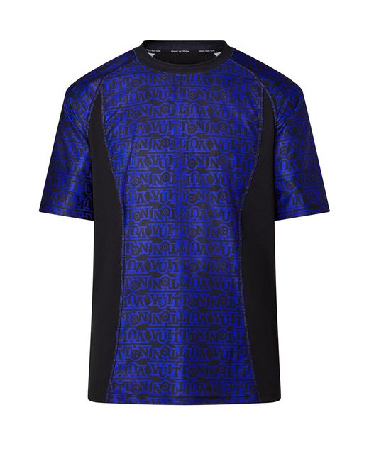 Tee-shirt technique à motif Vuitton Snow Louis Vuitton pour homme en coloris Blue