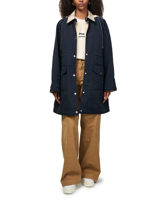 Moncler Blue Begonia Parka