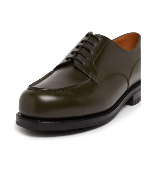 J.M. Weston Brown Golf Derby Boxcalf Leather for men