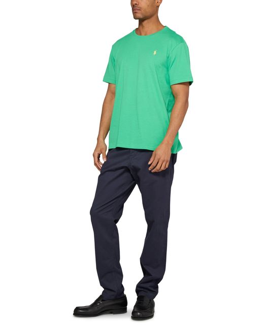 Polo Ralph Lauren Green Short-Sleeved T-Shirt Logo for men