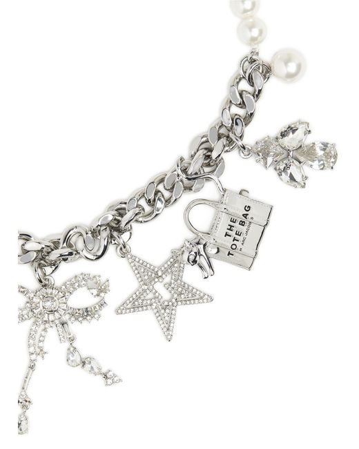Marc Jacobs Cats Out Of The Bag Necklace in Metallic | Lyst