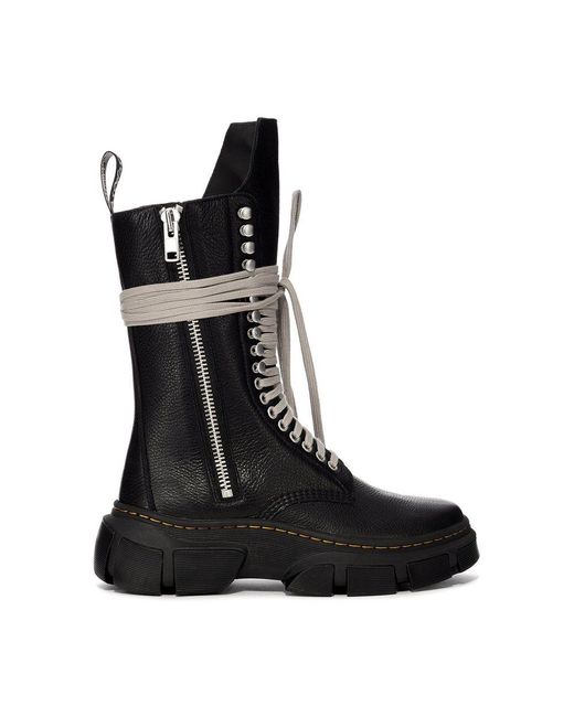 Rick Owens Black 1460 Dmxl Jumbo Lace Boot for men