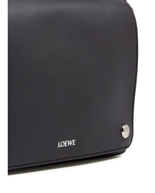 Loewe Messenger Bag Xs Pebble Aus Glattem Kalbsleder in Black für Herren