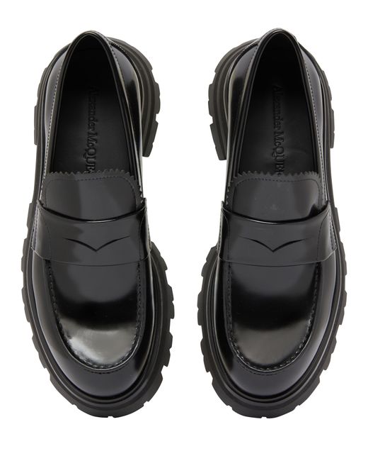 Alexander McQueen Black Wander Loafers