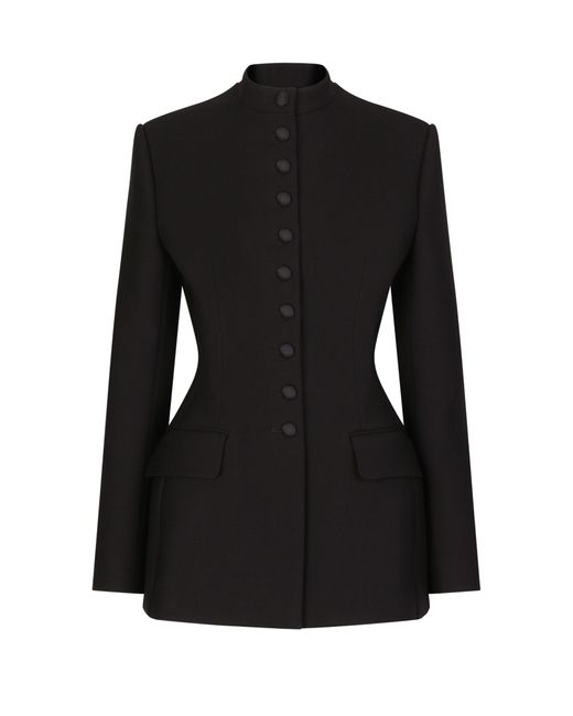 Dolce & Gabbana Black Single-breasted Dolce Jacket