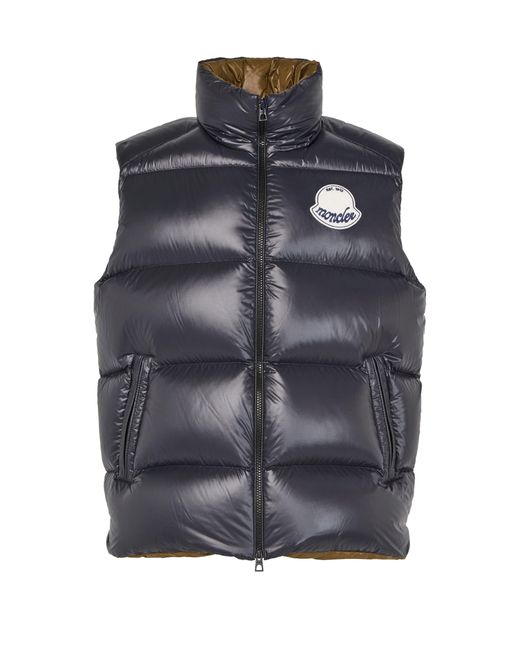 Moncler Gray Lipsi Sleeveless Down Jacket for men
