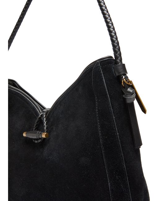 Isabel Marant Black Vigo Shoulder Hobo Bag