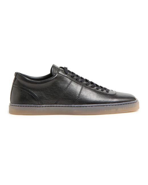 Lemaire Black Linoleum Basic Laced Up Trainers for men