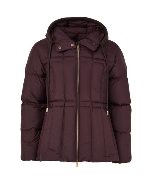 Moncler Purple Estom Down Jacket