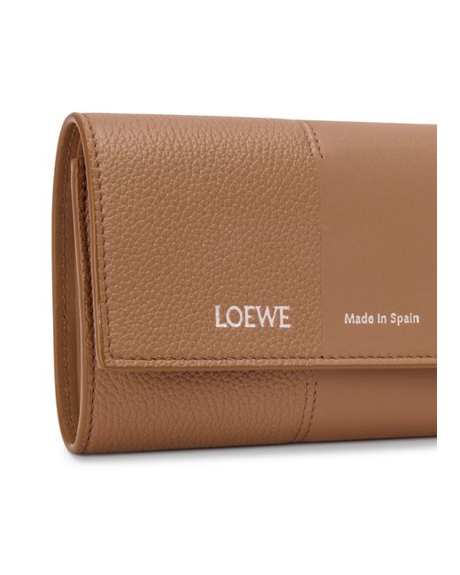 Loewe Brown Small Vertical Wallet