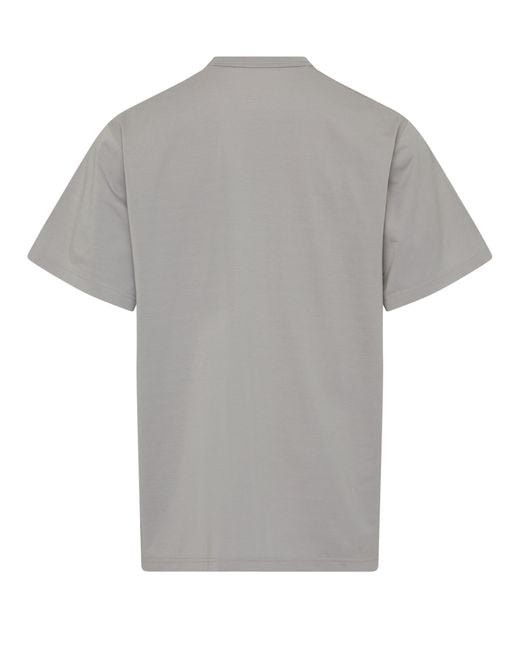 Y-3 Gray Short-sleeved T-shirt for men