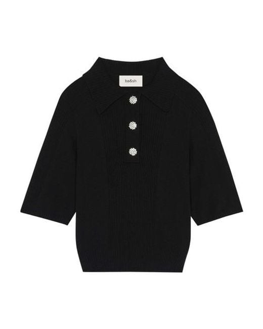 Pull Eliot Ba&sh en coloris Black