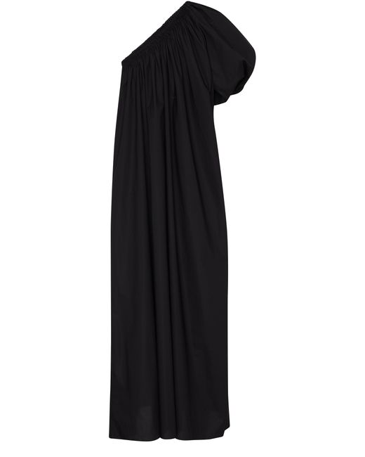 Matteau Black One Shoulder Maxi Dress