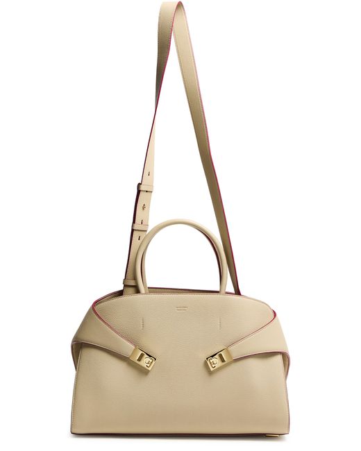 Ferragamo Metallic Handtasche Hug
