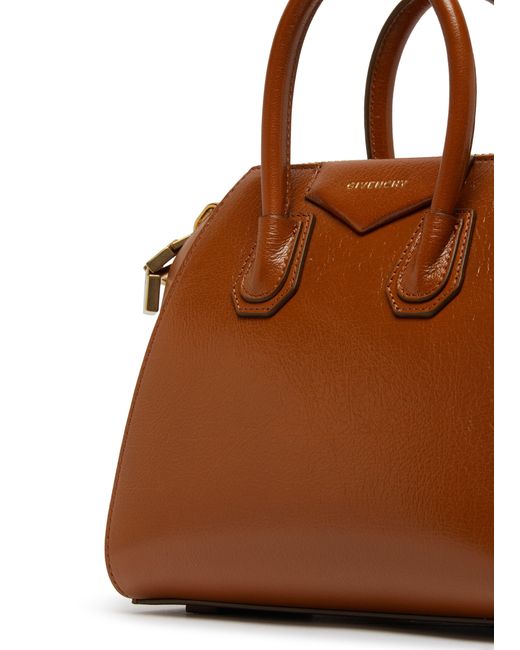 Givenchy Brown Minitasche Antigona aus Leder