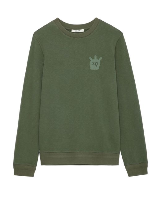 Sweatshirt stony skull Zadig & Voltaire pour homme en coloris Green