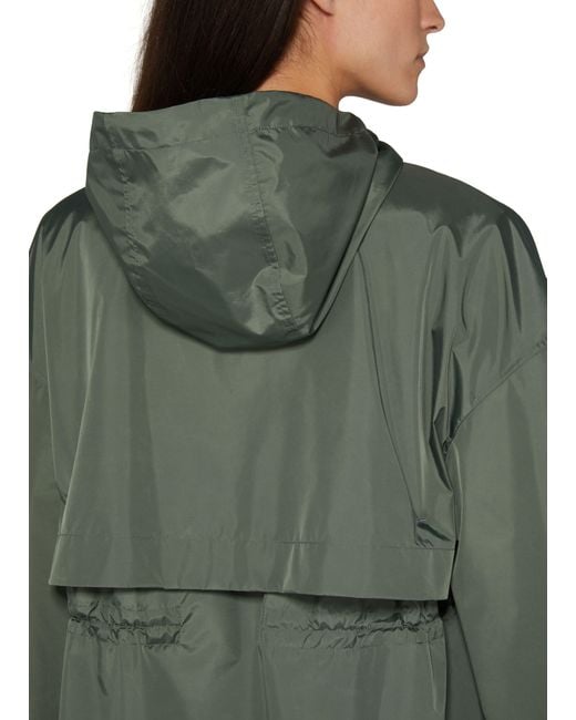 Max Mara Green Albata Rain Coat