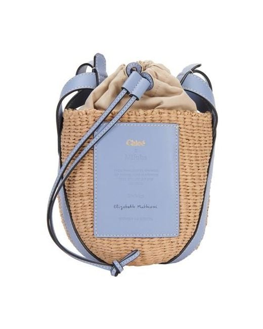 Chloé Blue Small Basket Bag