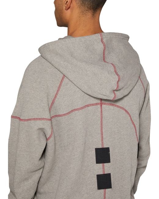 A_COLD_WALL* Sweatshirt mit Kapuze Intersect in Gray für Herren