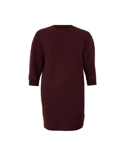 Max Mara Purple Canada Knitted Mini Dress