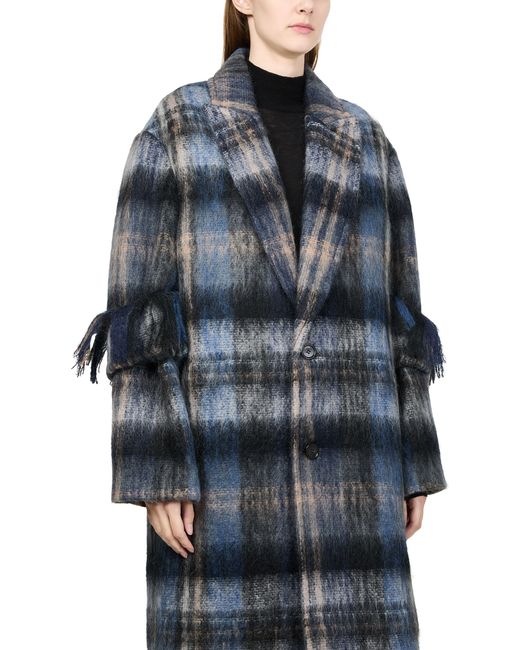 Loewe Blue Striped Coat
