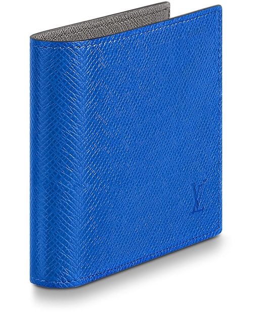 Louis Vuitton Marco Geldbörse in Blau für Herren | Lyst DE