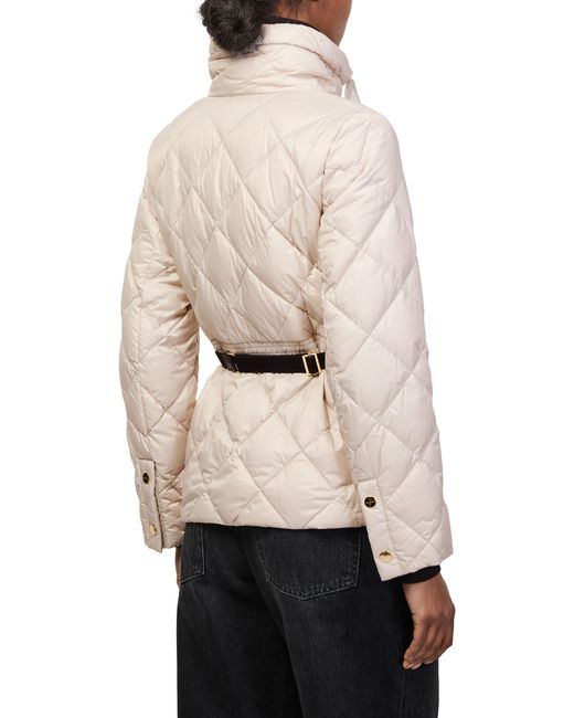 Max Mara Natural Zip-Up Puffer Jacket