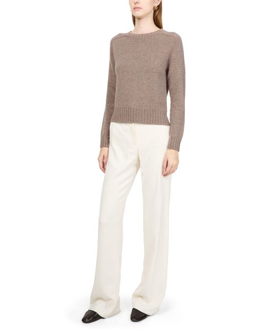 Pull À Col Rond En Cachemire Bompard en coloris Brown