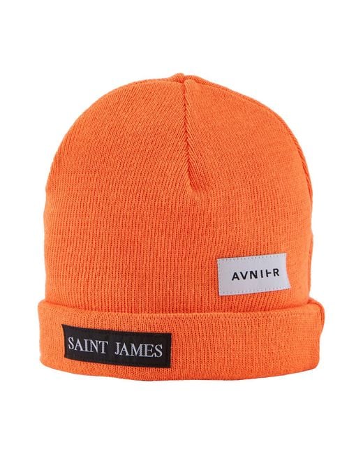X Saint James - Bonnet Laucaen Avnier pour homme en coloris Orange | Lyst