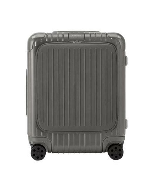 Rimowa Gray Essential Sleeve Cabin Plus Luggage for men