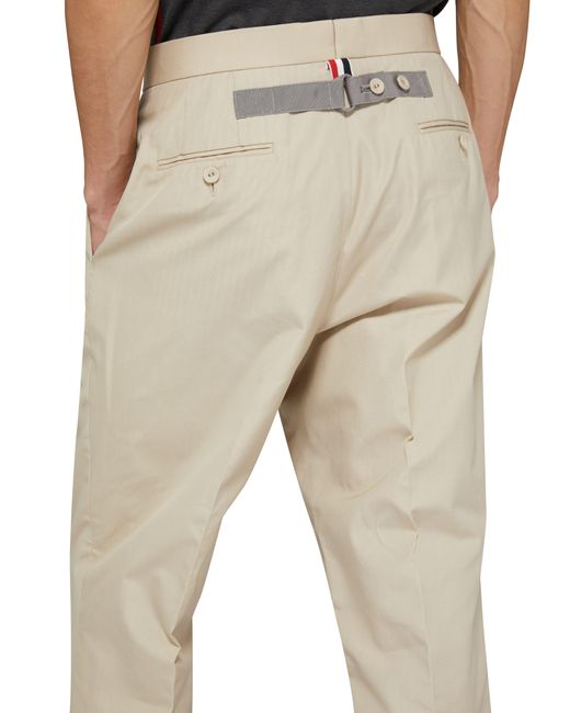 Thom Browne Natural Fit Backstrap Trouser for men