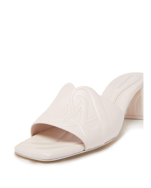 Alexander McQueen White High Heel Sandals