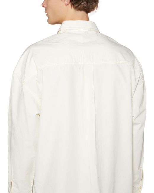 Isabel Marant Hemd Terry in White für Herren