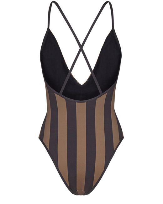 Fendi Onepiece Swimsuit in Brown Save 20 Lyst