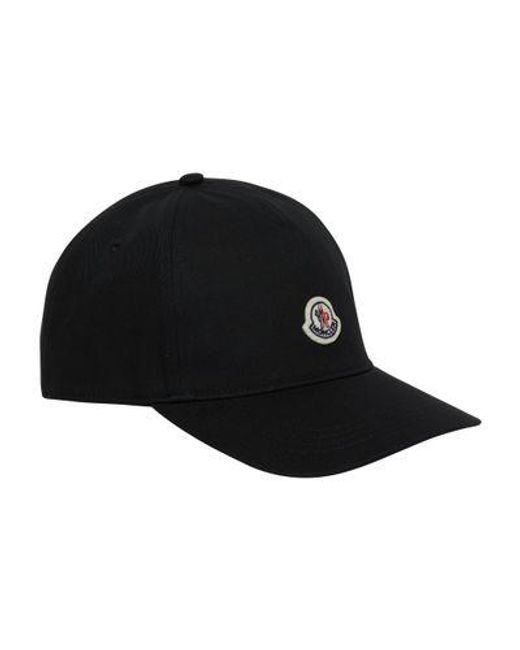 Moncler Black Baseball Cap