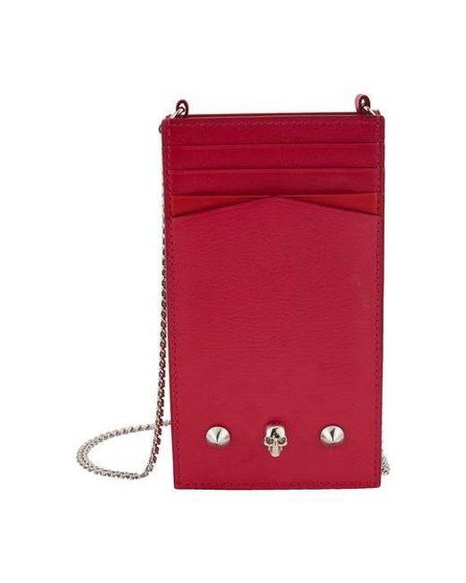 Alexander McQueen Red Mobile Phone Cover