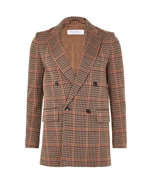 Max Mara Brown Guelfo Blazer