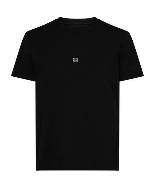 T-shirt slim en coton Givenchy en coloris Black