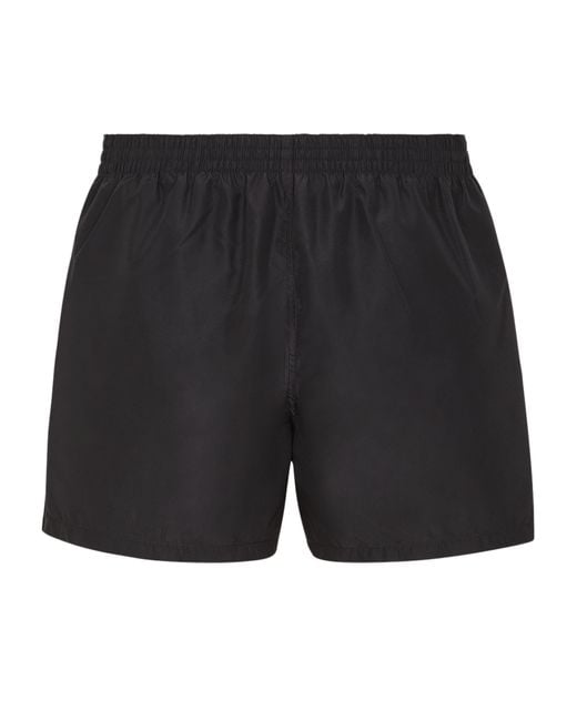 Fendi Black Swim Shorts for men