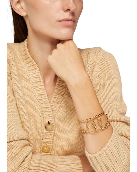 Chloé Metallic C Chloé Bracelet