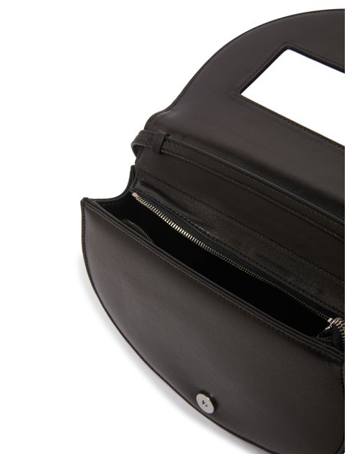 The Row Black Schultertasche Canteen