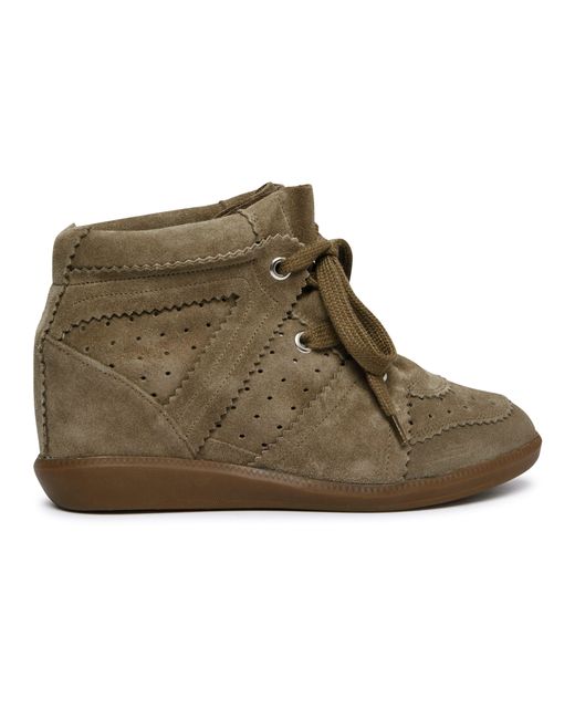 Isabel Marant Green Sneakers Bobby