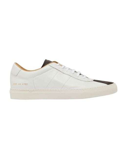 Common Projects White Court Classic Sneakers for men