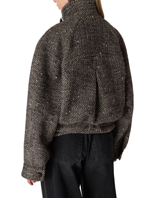 Isabel Marant Green Elvane Coat