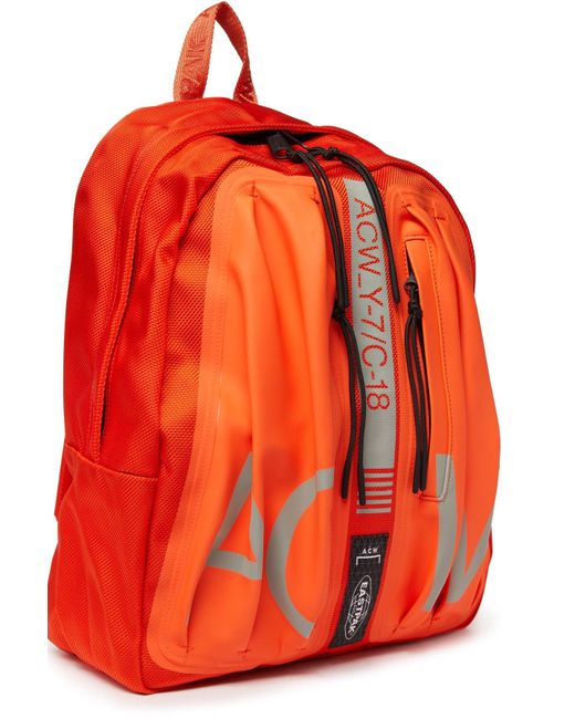 A_COLD_WALL* Eastpak Backpack in Orange for Men | Lyst