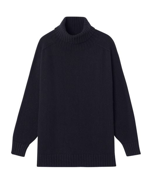Pull À Col Roulé En Cachemire Bompard en coloris Blue