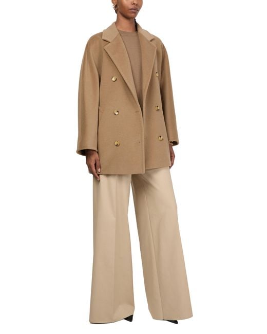 Max Mara Natural Rebus Coat