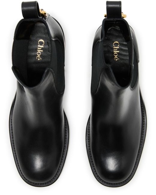 Chloé Black Dakota Ankle Boots